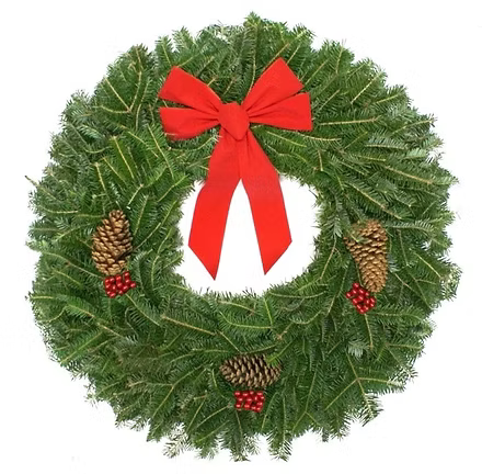Fraser Wreath (decorated)